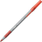 BIC Round Stic Grip Xtra Comfort Blue Ballpoint Pens, Medium Point (1.2mm), 12-Count Pack, Excellent Writing Pens With Soft Grip for Superb Comfort and Control
