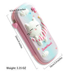 Pencil Case for Boys 3D EVA Cartoon Storage Pouch Pen Holder for School Kids Large-Capacity Storage Box Children's Student Gift Stationery Box