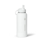 ThermoFlask Insulated Water Bottle with Straw Lid (24 oz, Purple Sunset) - Leakproof, Stainless Steel Water Bottle for Cold & Hot Drinks, Travel & Daily Hydration