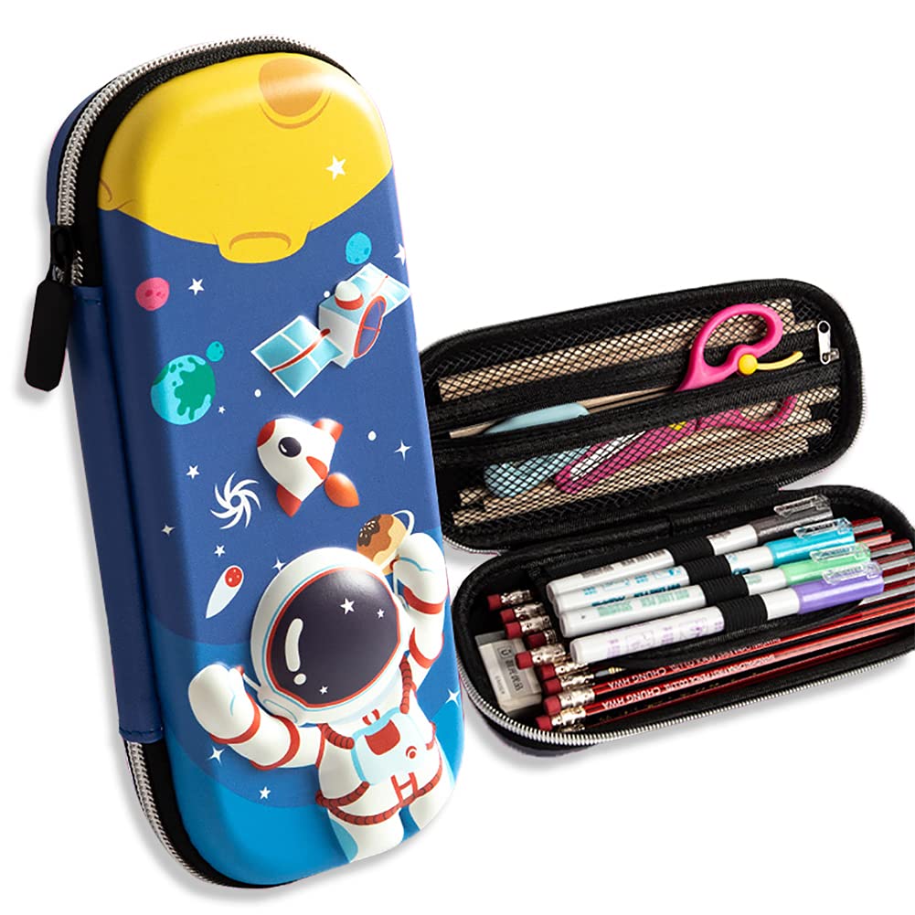 Pencil Case for Boys 3D EVA Cartoon Storage Pouch Pen Holder for School Kids Large-Capacity Storage Box Children's Student Gift Stationery Box