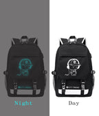 Asge Large Nylon Backpacks for Boys & Girls, Waterproof Satchel with Print, School Bags for 8-16 Years