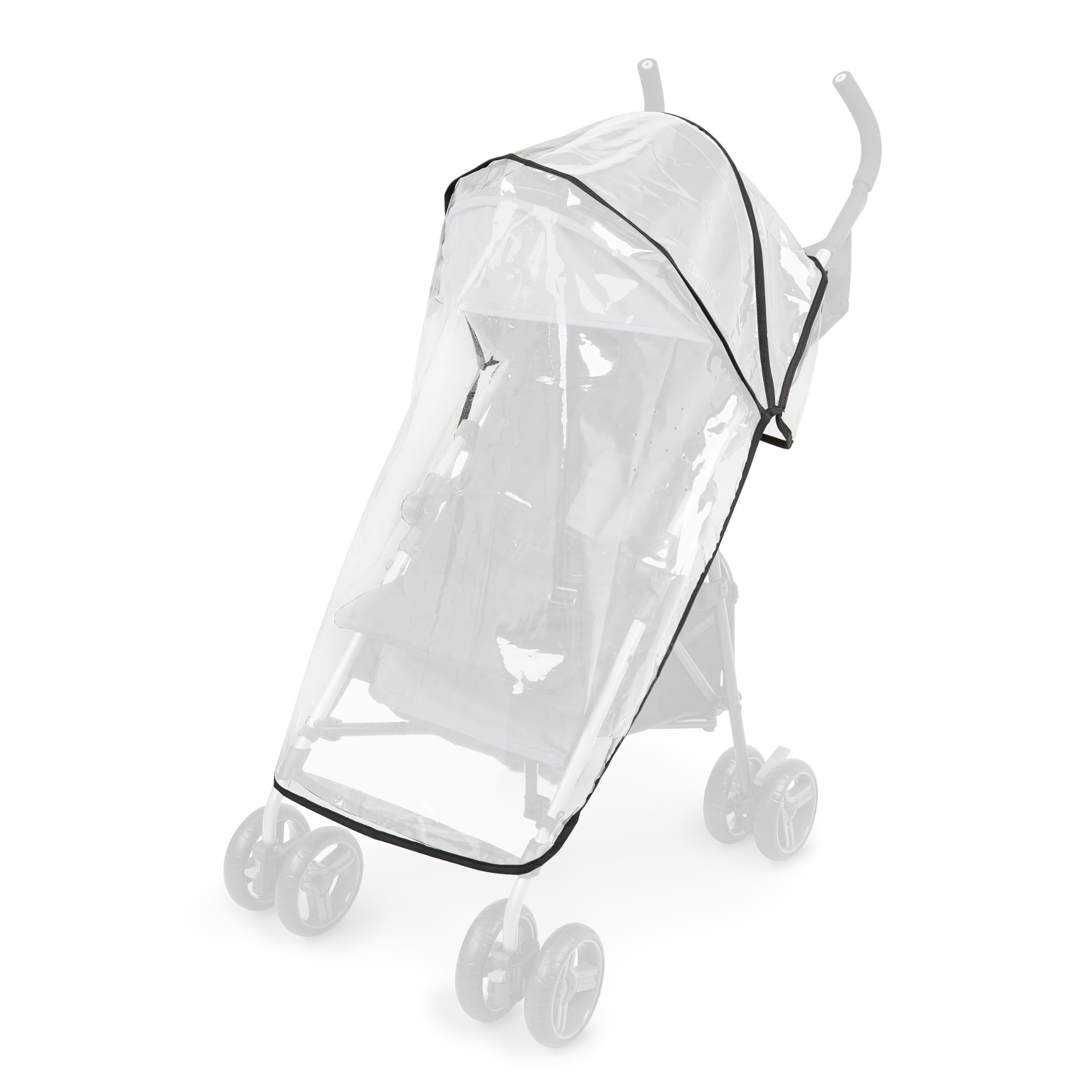 Ingenuity 3D Mini Convenience Stroller – Lightweight Stroller with Compact Fold, Multi-Position Recline, Canopy with Pop Out Sun Visor and More – Umbrella Stroller for Travel, Pink