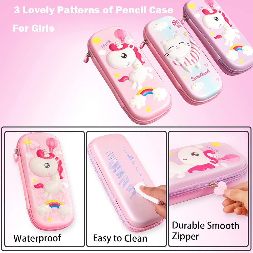 Pencil Case for Boys 3D EVA Cartoon Storage Pouch Pen Holder for School Kids Large-Capacity Storage Box Children's Student Gift Stationery Box