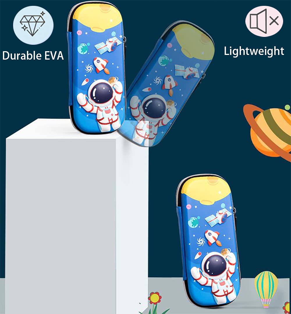 Pencil Case for Boys 3D EVA Cartoon Storage Pouch Pen Holder for School Kids Large-Capacity Storage Box Children's Student Gift Stationery Box