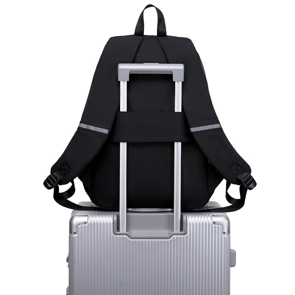 abshoo Big Student Laptop Backpack For College Women Middle High School Teen Girls Bookbag Travel Daypack (Black) | For College