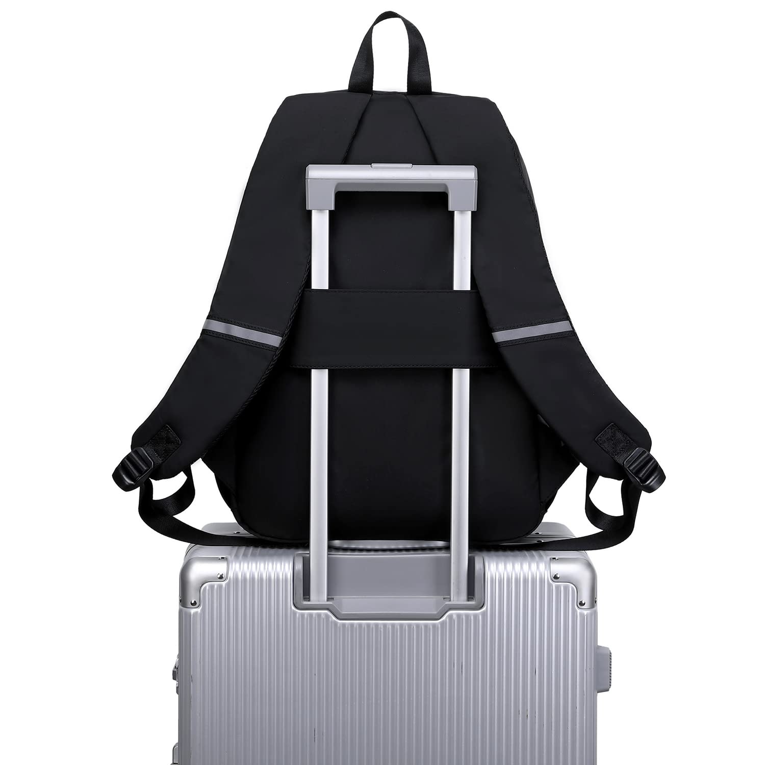 abshoo Big Student Laptop Backpack For College Women Middle High School Teen Girls Bookbag Travel Daypack (Black) | For College
