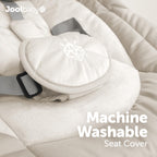 Jool Baby Nova Baby Swing for Infants – Bluetooth Music, Remote (Gray) | Keep Baby Happy While Getting Things Done – Gentle Side-to-Side Motion Helps Baby Feel Content