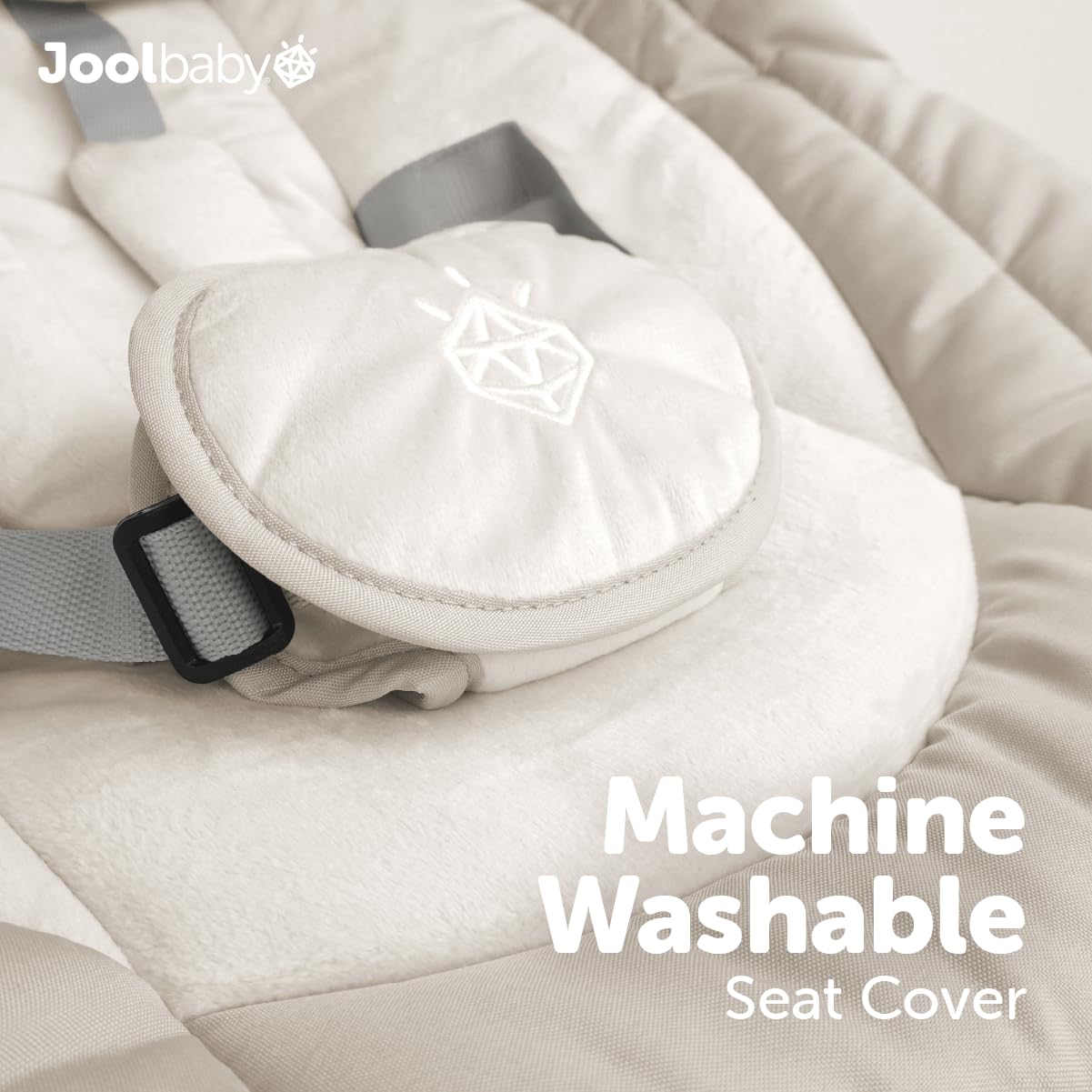 Jool Baby Nova Baby Swing for Infants – Bluetooth Music, Remote (Gray) | Keep Baby Happy While Getting Things Done – Gentle Side-to-Side Motion Helps Baby Feel Content