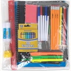 Trail maker School Supplies Kit 45 Piece School Supply Kit Grades K-12 – Back to School Essentials Includes Folders Notebooks Pencils Pens and Much More!