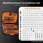 JOREST Small Precision Screwdriver Set with Torx Triwing Phillips, Mini Repair Tool Kit for Macbook, Computer, Laptop, PC, iPhone, PS5, Xbox, Switch, Glasses, Watch, Ring Doorbell, Electronics