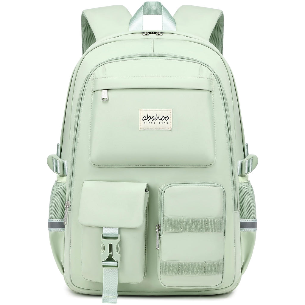 abshoo Big Student Laptop Backpack For College Women Middle High School Teen Girls Bookbag Travel Daypack (Black) | For College
