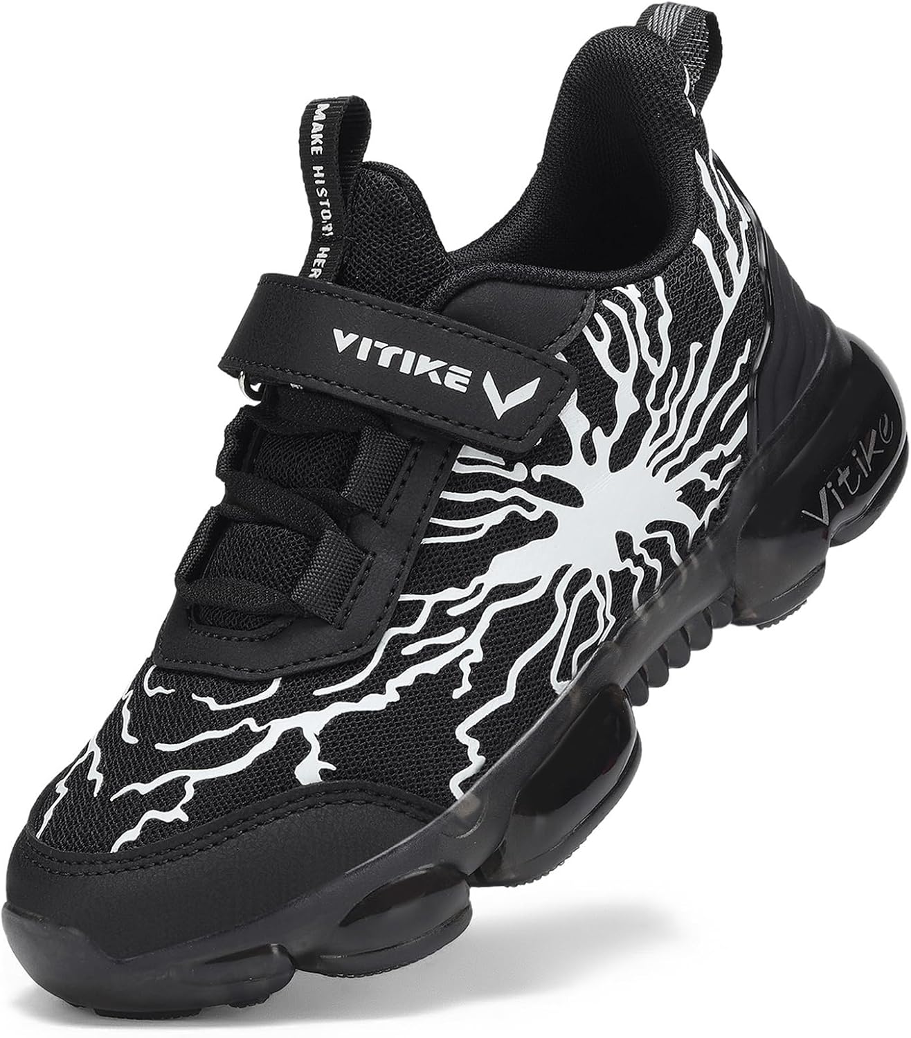 VITUOFLY Boys Sneakers Kids Running Shoes Girls Mesh Fitness Shoe Indoor Training Sneaker Lightweight Outdoor Sports Athletic Tennis Shoes for Little Kid/Big Kid