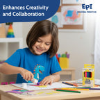 EPI Essentials Back to School Supplies for Kids 6th-12th Grade – 51 Items in Kit – Middle to High School Supply Packs – College-Ruled Bundle with Composition Notebooks – Suitable for Homeschooling