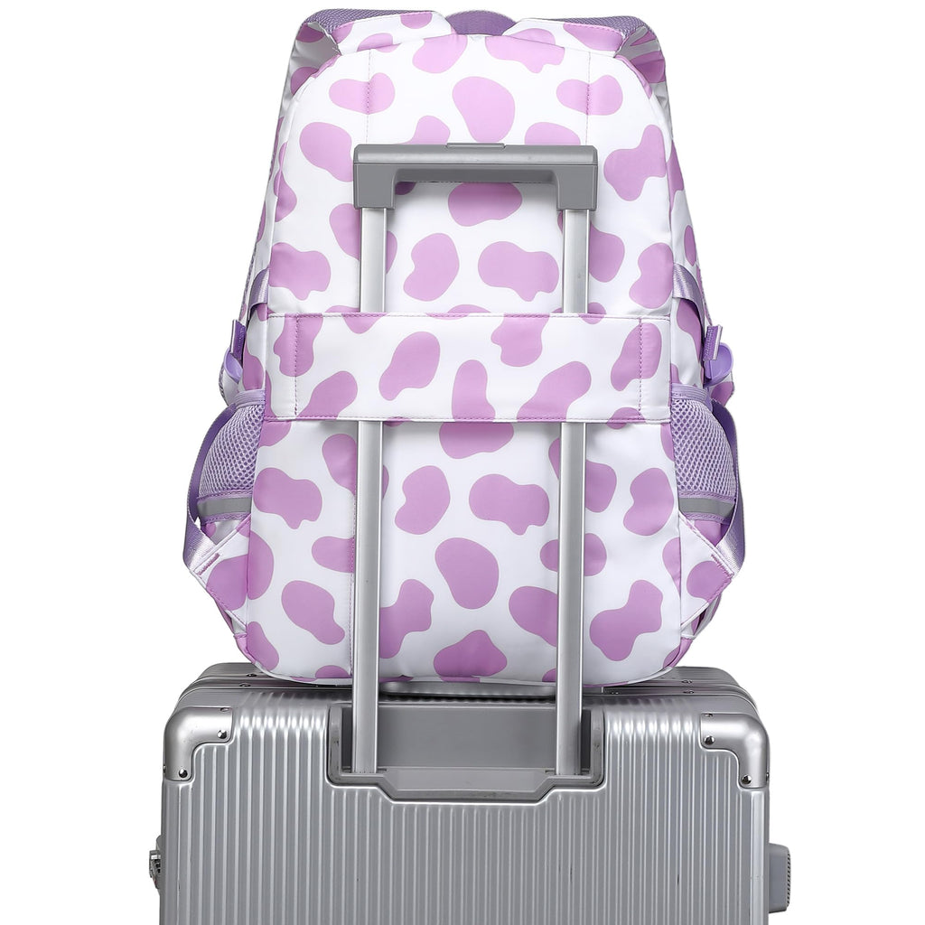 abshoo Big Student Laptop Backpack For College Women Middle High School Teen Girls Bookbag Travel Daypack (Black) | For College