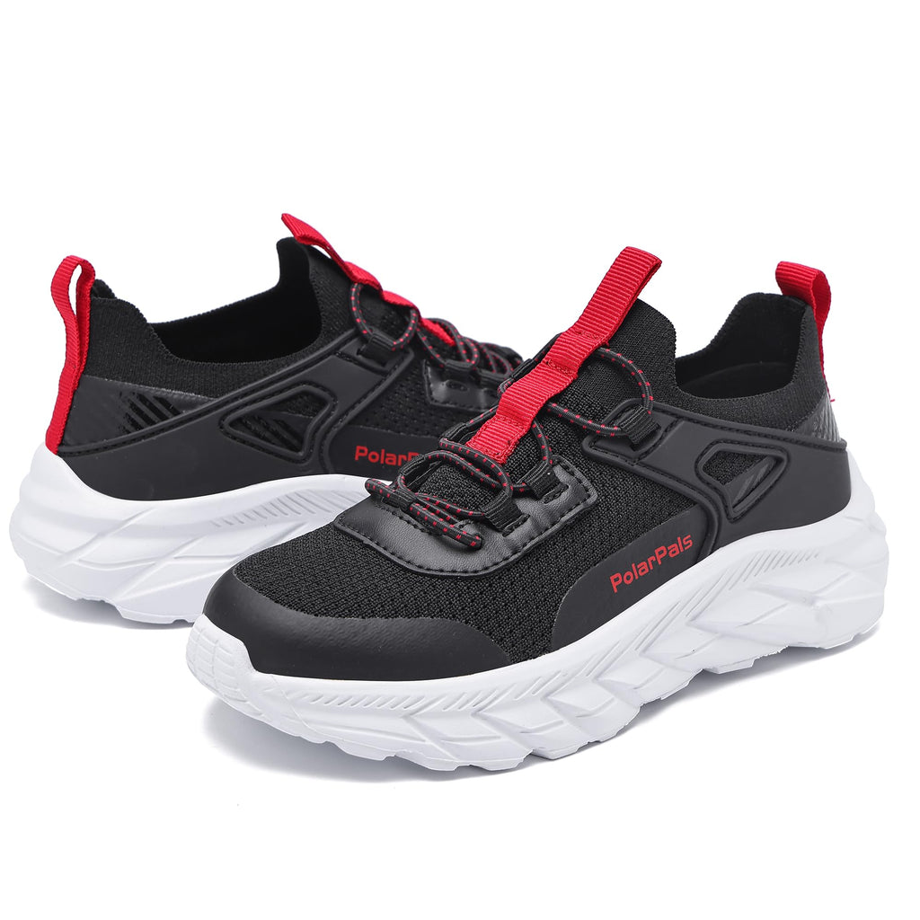 Kids Slip On Tennis Shoes Boys Girls Running Athletic Gym Sneakers