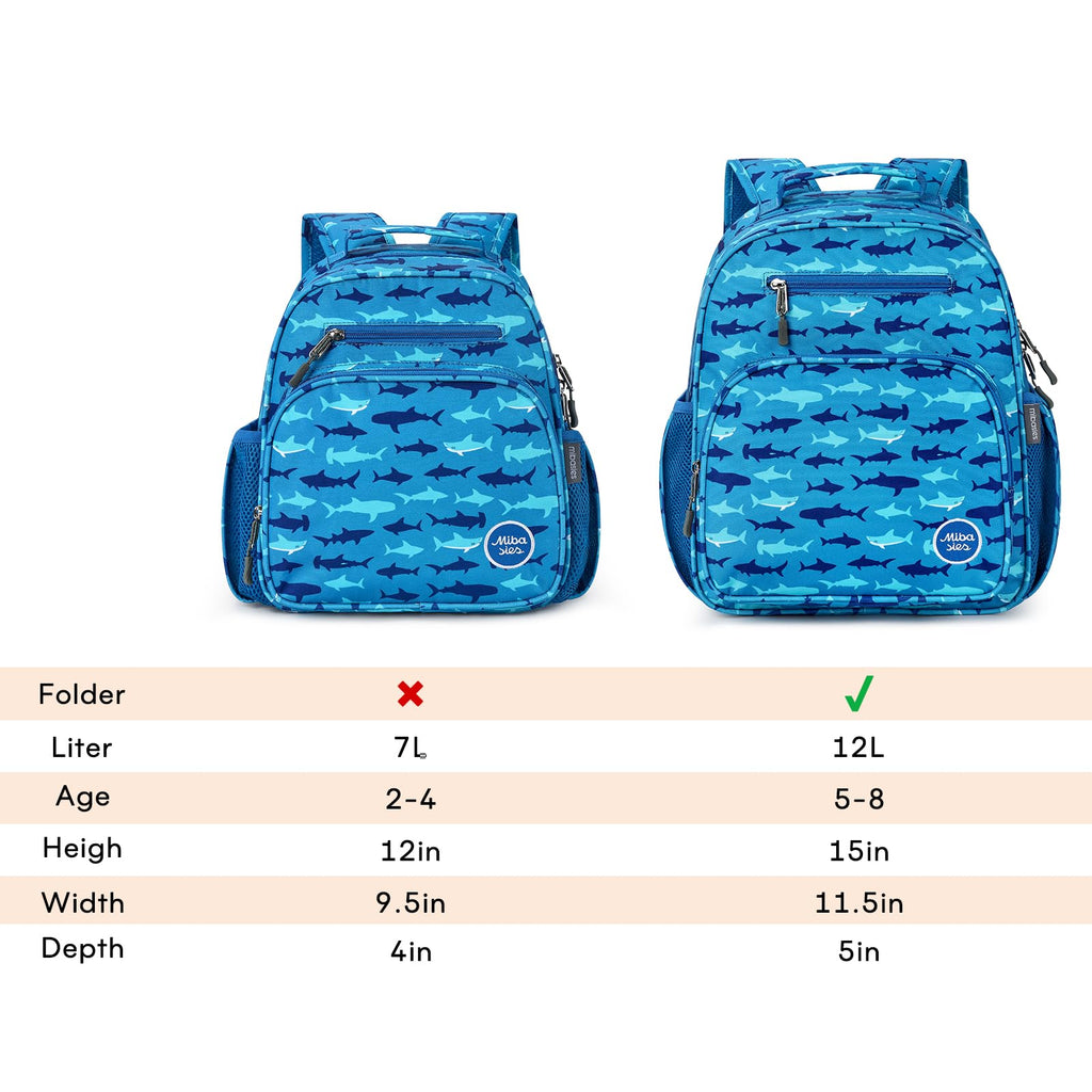mibasies Kids Backpack for Girls: Girls Backpack 5-8 - Kindergarten Elementary School Bookbag for Girl - Flower Pink
