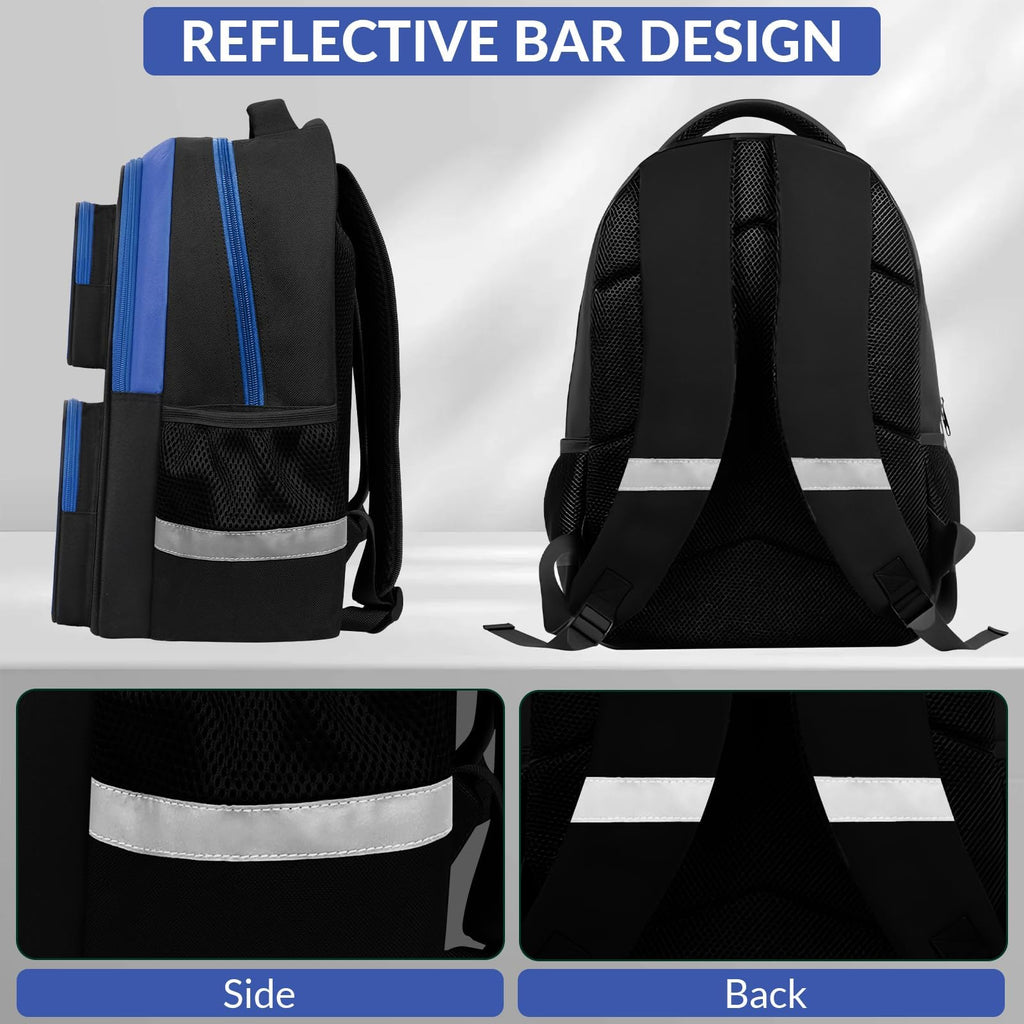 School Backpack for Boys - Gamer Boys Backpack for Kids Children Teens Elementary Middle School - 17″ Video Game Bookbag Travel Back Pack for Age 6-18
