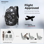 Swissdigital Design Laptop Backpack with USB Charging Port, Travel Backpack Fits 15.6 inches Computer, 31L College School Backpack for Men, Black | SD803-01