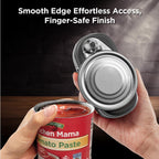 Kitchen Mama Orbit One Rechargeable Electric Can Opener: Hands-free, USB-C Charging, Automatic Stop, Smooth Edge, Safety, Blade for Large Cans, Heavy Duty, Soda and Pop Can, with Storage Box (Black)