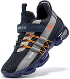 VITUOFLY Boys Sneakers Kids Running Shoes Girls Mesh Fitness Shoe Indoor Training Sneaker Lightweight Outdoor Sports Athletic Tennis Shoes for Little Kid/Big Kid