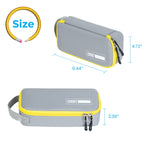 ECHSRT Large Pencil Case, Aesthetic Pen Pouch with Big Capacity, Minimalist Portable Stationery Bag with Handle for Office Organizer Aesthetic Pencil Cases