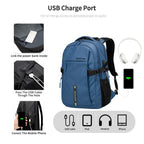 ARCTIC HUNTER AH Business Laptop Backpack for Men Work Commuting, 30L Large Travel Carry On Backpack Flight Approved for Airplane, Professional College Backpacks Casual Daypack Black