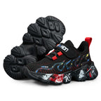 Uerymit Boys Girls Sneakers Slip On Athletic Running Shoes