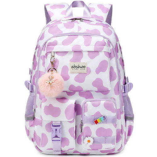 abshoo Big Student Laptop Backpack For College Women Middle High School Teen Girls Bookbag Travel Daypack (Black) | For College