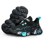 Uerymit Boys Girls Sneakers Slip On Athletic Running Shoes