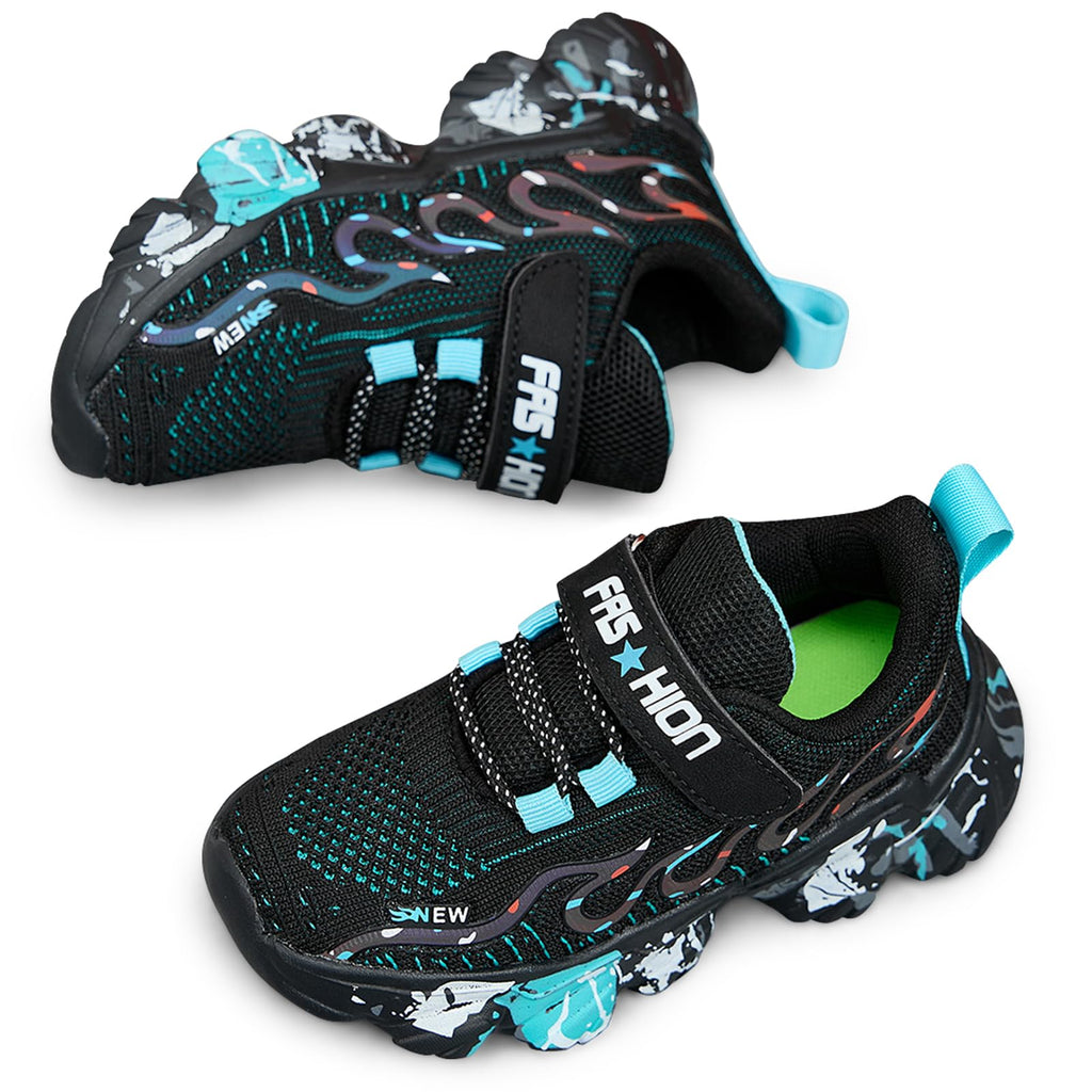 Uerymit Boys Girls Sneakers Slip On Athletic Running Shoes