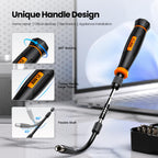 JOREST Small Precision Screwdriver Set with Torx Triwing Phillips, Mini Repair Tool Kit for Macbook, Computer, Laptop, PC, iPhone, PS5, Xbox, Switch, Glasses, Watch, Ring Doorbell, Electronics