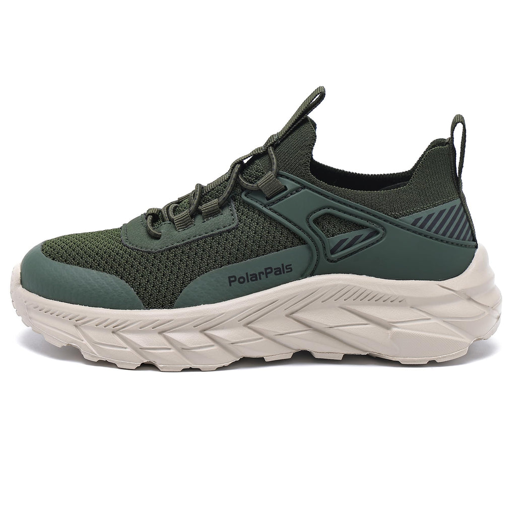 Kids Slip On Tennis Shoes Boys Girls Running Athletic Gym Sneakers