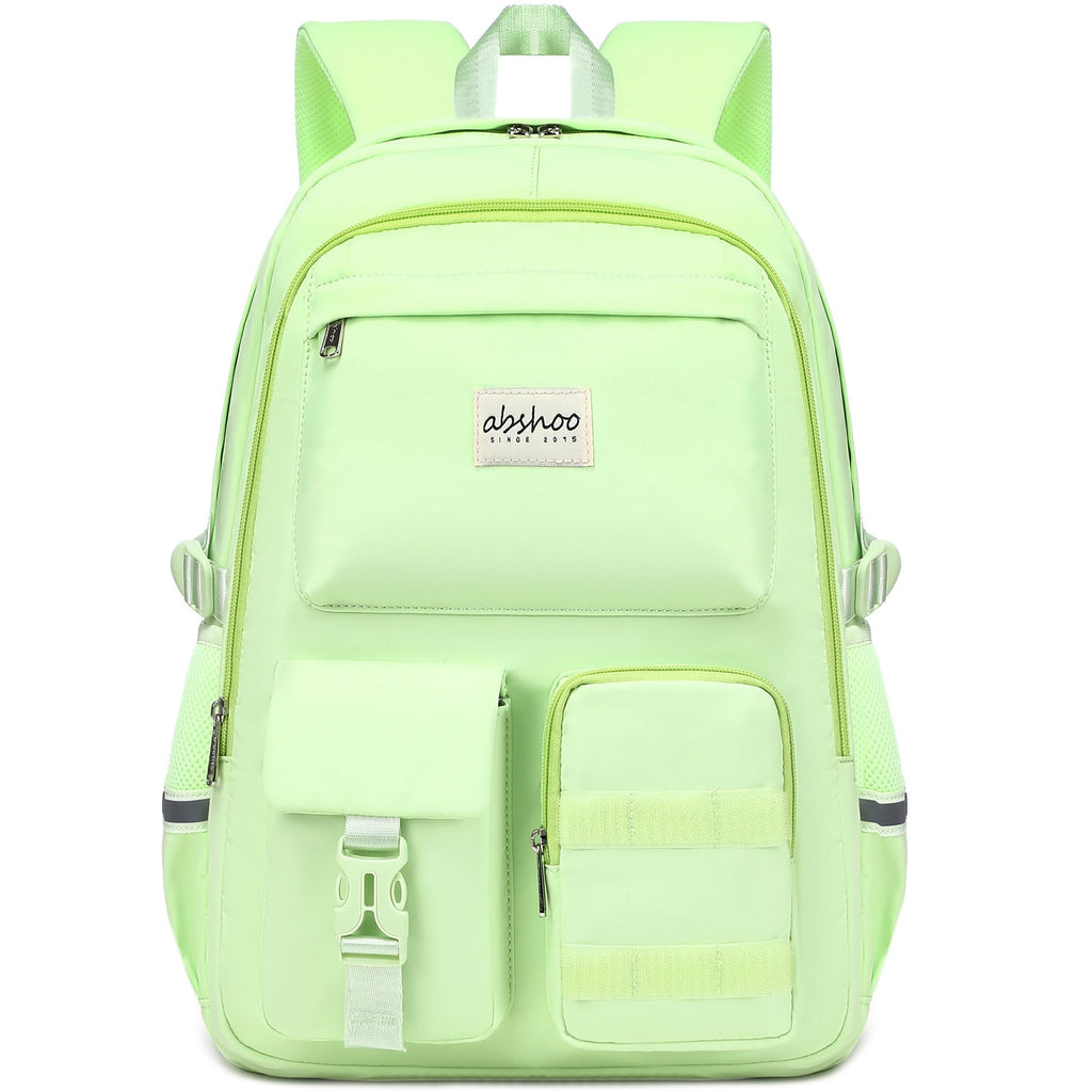 abshoo Big Student Laptop Backpack For College Women Middle High School Teen Girls Bookbag Travel Daypack (Black) | For College