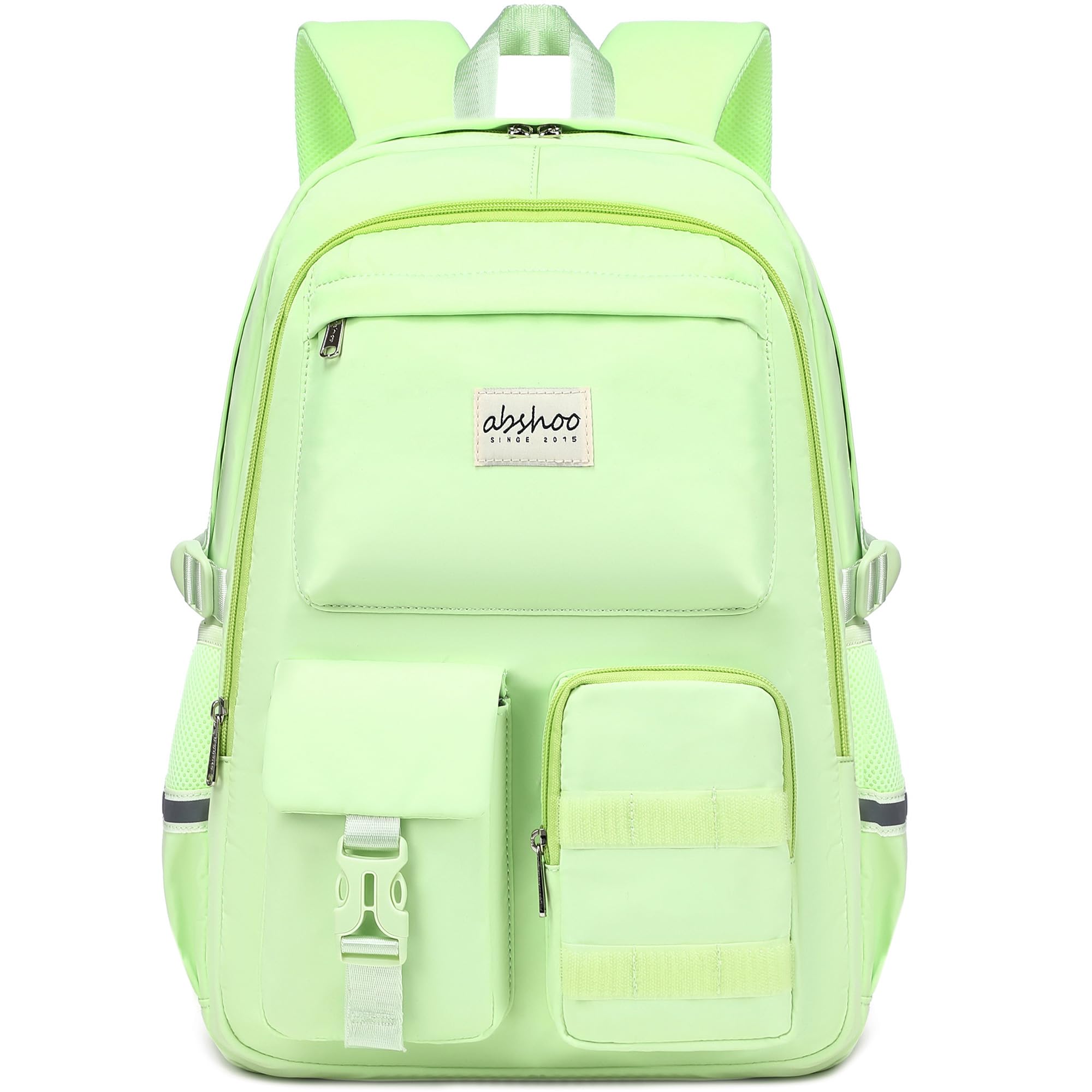 abshoo Big Student Laptop Backpack For College Women Middle High School Teen Girls Bookbag Travel Daypack (Black) | For College