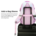Swissdigital Design Laptop Backpack with USB Charging Port, Travel Backpack Fits 15.6 inches Computer, 31L College School Backpack for Men, Black | SD803-01