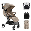 MAMAZING Ultra Air Lightweight Baby Travel Stroller with Carbon Fiber Frame, Compact & Airplane-Friendly, One-Handed Fold, 11.6 lbs, Perfect for Toddlers, Green