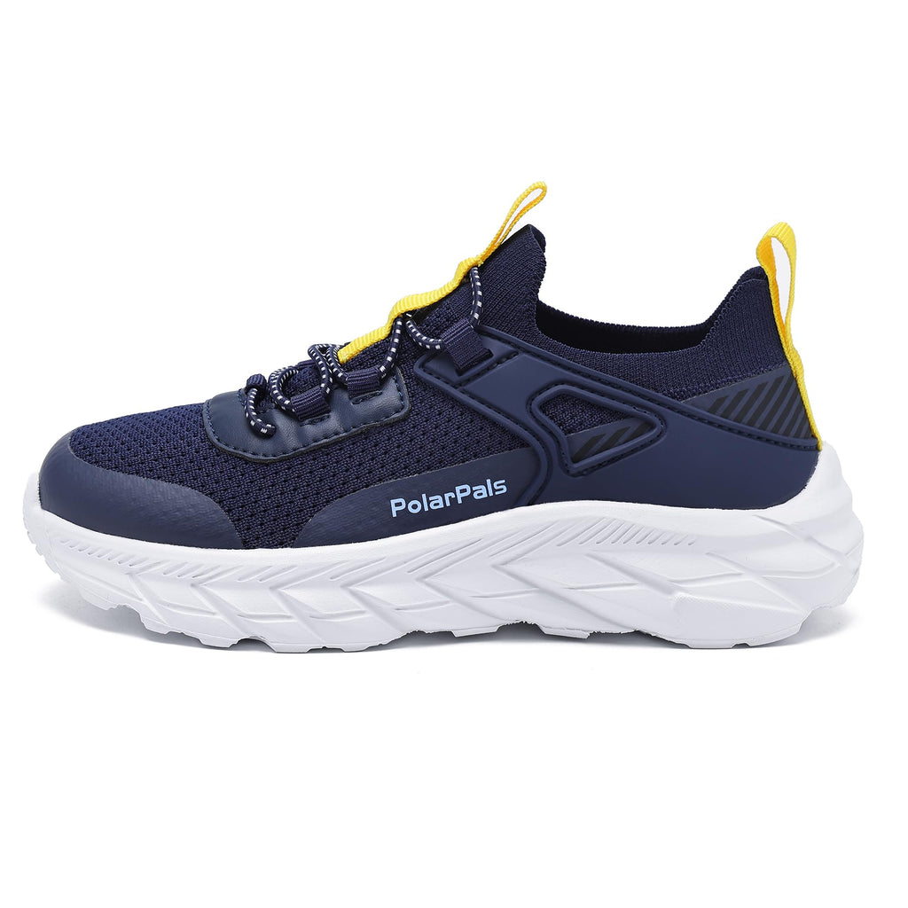 Kids Slip On Tennis Shoes Boys Girls Running Athletic Gym Sneakers