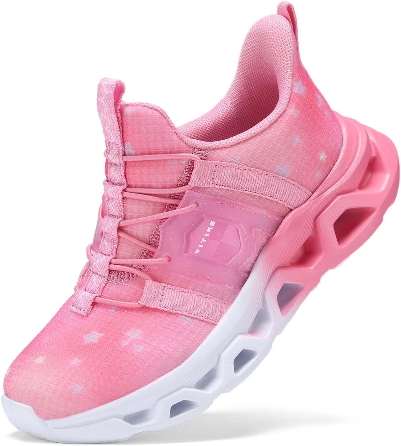VITUOFLY Boys Sneakers Kids Running Shoes Girls Mesh Fitness Shoe Indoor Training Sneaker Lightweight Outdoor Sports Athletic Tennis Shoes for Little Kid/Big Kid