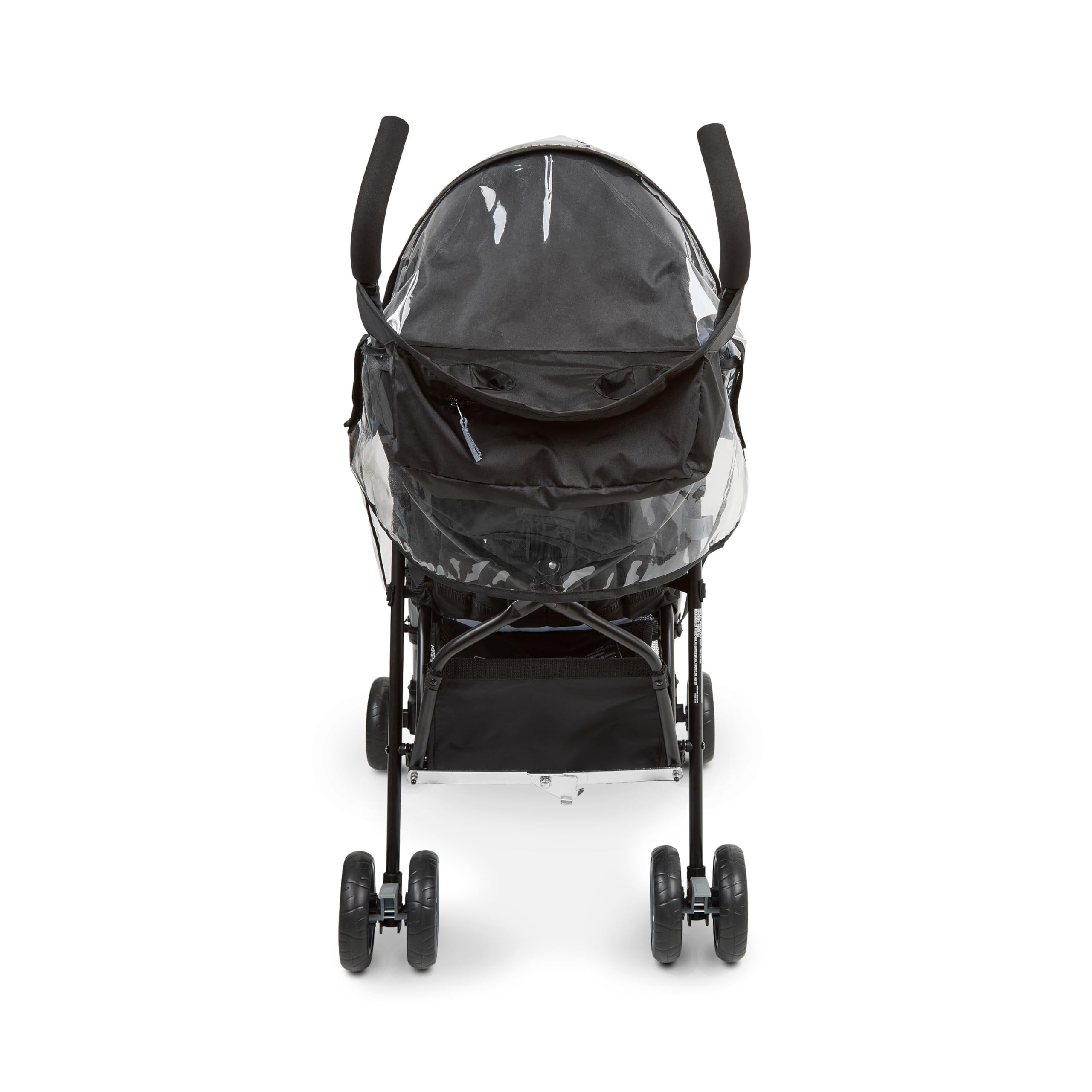Ingenuity 3D Mini Convenience Stroller – Lightweight Stroller with Compact Fold, Multi-Position Recline, Canopy with Pop Out Sun Visor and More – Umbrella Stroller for Travel, Pink
