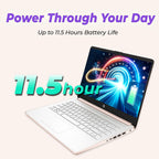 HP 14" Everyday Laptop • Copilot AI • Latest Intel 4-Core Processor • 4GB RAM • 64GB eMMC + 1TB Cloud Storage • 2026 Edition • Windows 11 • Microsoft 365 • Thin & Portable • Royal Blue