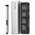 Fanttik E1 Max Electric Screwdriver, Mini Screwdriver Set, 50 Magnetic Bits, Pop-up Magnetic Storage, 0.2N.m, 5/32‘’ Precision Repair Tool Kit for Electronics Phone Camera Laptop Watch (Grey)