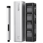 Fanttik E1 Max Electric Screwdriver, Mini Screwdriver Set, 50 Magnetic Bits, Pop-up Magnetic Storage, 0.2N.m, 5/32‘’ Precision Repair Tool Kit for Electronics Phone Camera Laptop Watch (Grey)
