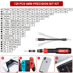 STREBITO Precision Screwdriver Set 191-Piece Multi-Bit Screwdriver 1/4 Inch Nut Driver Home Improvement Tool Electronic Repair Kit for Computer, iPhone, Laptop, PC, Cell Phone, PS4, Xbox, Nintendo