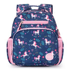 mibasies Kids Backpack for Girls: Girls Backpack 5-8 - Kindergarten Elementary School Bookbag for Girl - Flower Pink