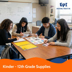 EPI Essentials Back to School Supplies for Kids 6th-12th Grade – 51 Items in Kit – Middle to High School Supply Packs – College-Ruled Bundle with Composition Notebooks – Suitable for Homeschooling
