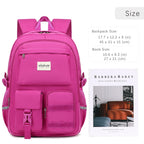 abshoo Big Student Laptop Backpack For College Women Middle High School Teen Girls Bookbag Travel Daypack (Black) | For College