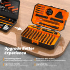 JOREST Small Precision Screwdriver Set with Torx Triwing Phillips, Mini Repair Tool Kit for Macbook, Computer, Laptop, PC, iPhone, PS5, Xbox, Switch, Glasses, Watch, Ring Doorbell, Electronics