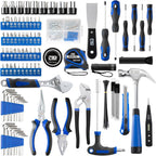Prostormer 229-Piece Hand Tool Set – Portable Tool Box with Essential Household Tools, Perfect for Home Maintenance, DIY Projects, and Daily Repairs