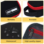 ECHSRT Large Pencil Case, Aesthetic Pen Pouch with Big Capacity, Minimalist Portable Stationery Bag with Handle for Office Organizer Aesthetic Pencil Cases