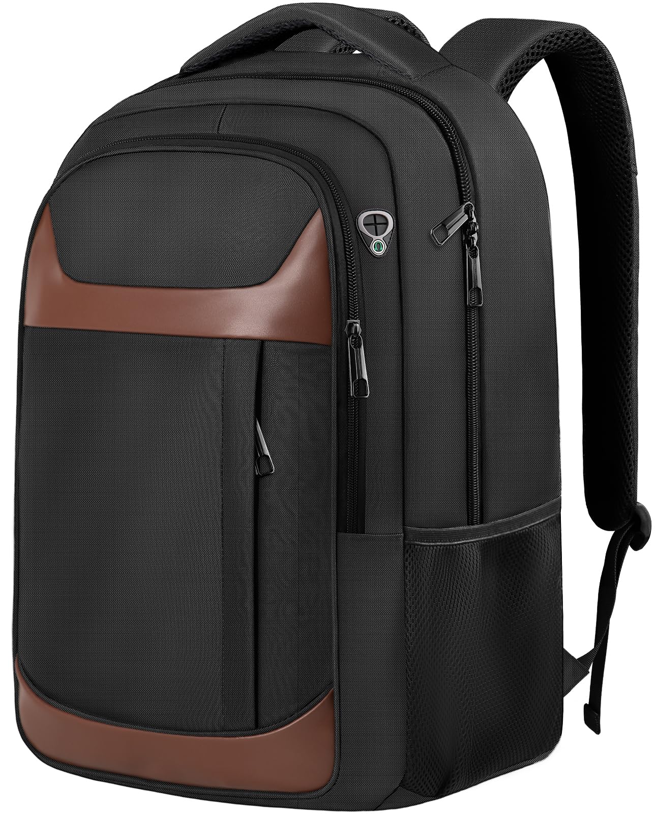 Travel Laptop Backpack 17 Inch, Sturdy Professional Travel Backpack for Men Women with LifetimeWarranty, Airline Approved Big Large Business Work College Computer Backpack, Black